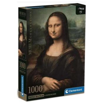 Mona Lisa Museum Collection 1000db-os puzzle poszterrel - Clementoni kép