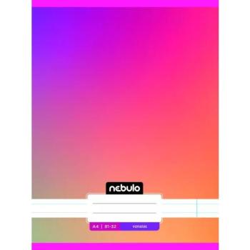 Monochrome és Gradient I. mintás vonalas füzet, A4 - többféle kép
