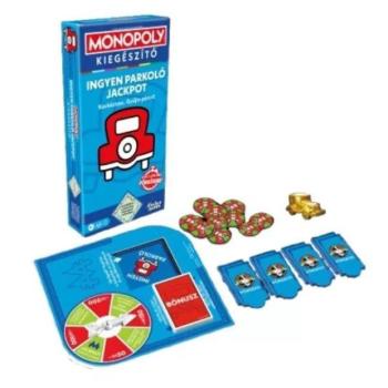 Monopoly: Ingyen parkoló jackpot társasjáték kiegészítő kép