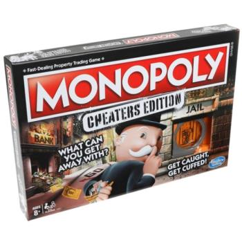 Monopoly Szélhámosok társasjáték kép