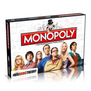 Monopoly - The Big Bang Theory társasjáték, angol nyelvű kép