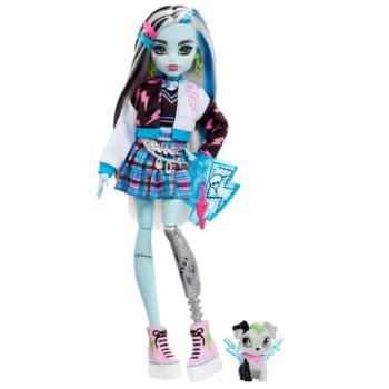 Monster High™: Frankie Stein baba kisállattal és kiegészítőkkel - Mattel kép