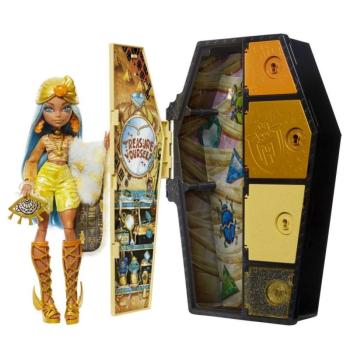 Monster High™: Szörnyen jó barátok titkai -  Rémbuli Cleo De Nile baba meglepetés kiegészítőkkel - Mattel kép