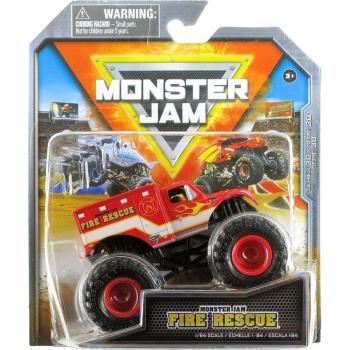 Monster Jam: Fire Rescue monster kisautó 1/64 - Spin Master kép