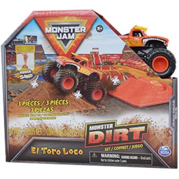 Monster Jam: Monster Dirt El Toro Loco játékszett - Spin Master kép