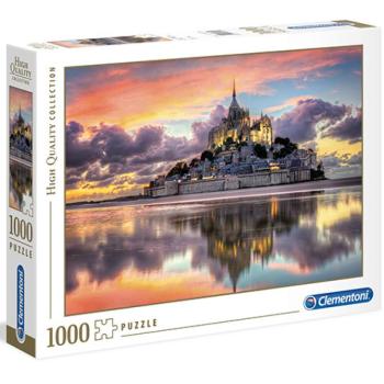 Mont-Saint-Michel Franciaország HQC 1000db-os puzzle - Clementoni kép