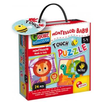 Montessori Baby: Touch Puzzle - Állatok kép