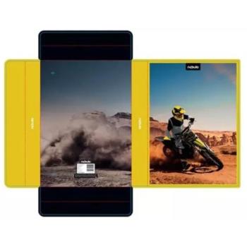 Motocross mintás hullámkarton füzetbox - A4 kép