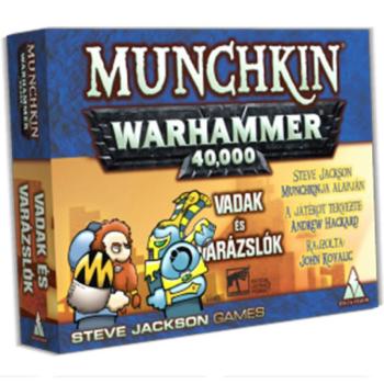 Munchkin Warhammer 40.000 Vadak és Varázslók társasjáték kiegészítő kép