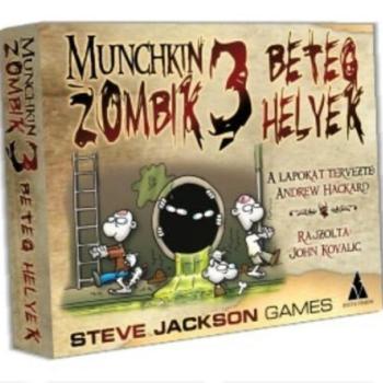 Munchkin Zombik kiegészítő 3. – Beteg helyek kép