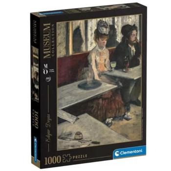 Museum Collection: Edgar Degas - Egy kávézóban 1000 db-os puzzle - Clementoni kép