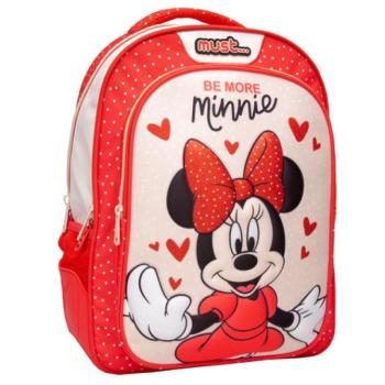 Must: Be more Minnie egér piros iskolatáska, hátizsák 32x18x43cm kép