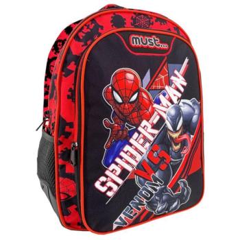 Must: Pókember vs Venom iskolatáska, hátizsák 32x18x43cm kép