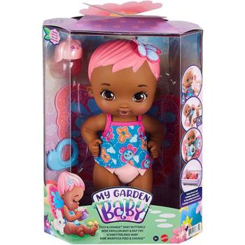 My Garden Baby: Édi-Bébi gondoskodás pillangó baba 30cm - Mattel kép