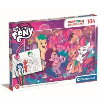 My Little Pony 104 db-os színezhető puzzle - Clementoni kép