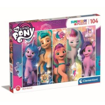 My Little Pony kollázs 104 db-os puzzle - Clementoni kép