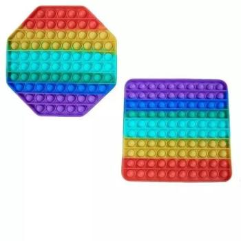 Nagy Push Poppers - szivárványszínű, többféle kép