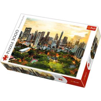 Naplemente Bangkokban 3000db-os prémium puzzle - Trefl kép