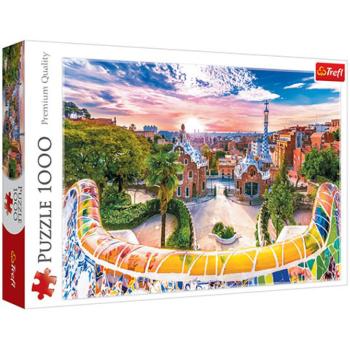 Naplemente Barcelona felett 1000db-os puzzle - Trefl kép