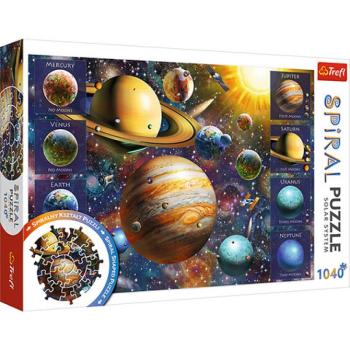 Naprendszer Spiral puzzle 1040db-os - Trefl kép