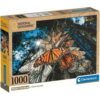 National Geographic - Csodálatos pillangók 1000 db-os puzzle - Clementoni kép