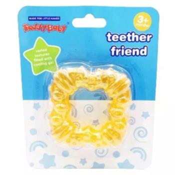 Négyzet alakú rágóka - sárga kép