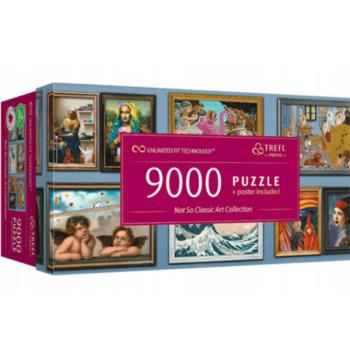 Nem annyira klasszikus művészeti gyűjtemény 9000db-os UFT puzzle - Trefl kép