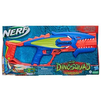 Nerf Dinosquad Terrodak szivacslövő fegyver 12 lőszerrel - Hasbro kép