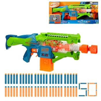 Nerf Elite 2.0 Double Punch szivacslövő fegyver 50 db tölténnyel - Hasbro kép