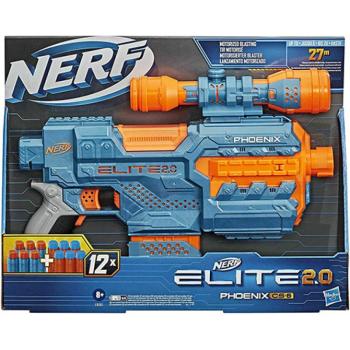 Nerf Elite 2.0 Phoenix CS-6 szivacslövő fegyver 12 lőszerrel - Hasbro kép