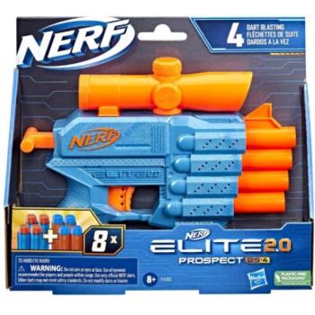 Nerf Elite 2.0 Prospect QS-4 szivacslövő fegyver - Hasbro kép