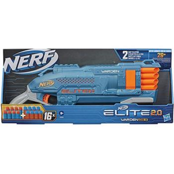 Nerf Elite 2.0 Warden DB-8 szivacslövő fegyver 16 lőszerrel - Hasbro kép