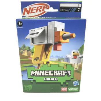 Nerf Microshots Minecraft Chicken szivacslövő fegyver - Hasbro kép