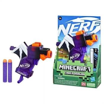 Nerf Microshots Minecraft szivacslövő játékfegyver - Ender Dragon kép