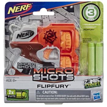 Nerf MicroShots ZombieStrike Filipfury szivacslövő fegyver - Hasbro kép