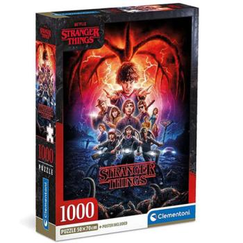 Netflix: Stranger Things 1000db-os puzzle - Clementoni kép