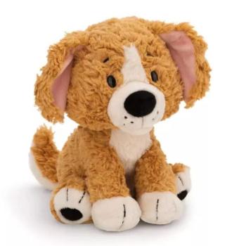 Nici: Plüss kutyus, ülő - barna, 25 cm kép