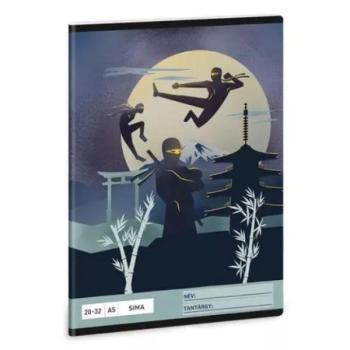 Ninjas in the Dark: Sima füzet - A5 kép