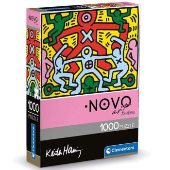 Novo Art: Keith Haring - Cím nélküli festmény 1000 db-os puzzle - Clementoni kép