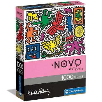 Novo Art: Keith Haring- Pop Shop 1000 db-os puzzle - Clementoni kép