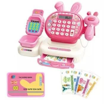 Nyuszi pénztárgép fény- és hanghatásokkal - 10 db-os szett kép