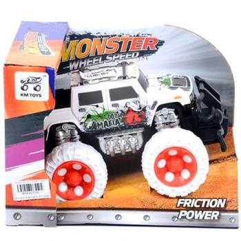 Off-Road fehér Hummer kisautó 17cm kép