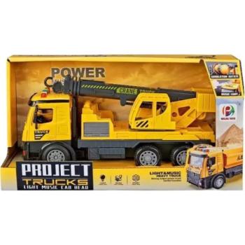 Önrakodó teherautó hang- és fényhatásokkal kép