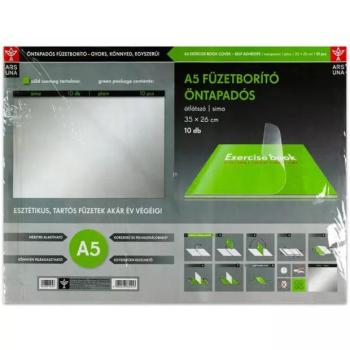 Öntapadós tankönyv és füzet borító fólia - A5, sima, 10 ív kép