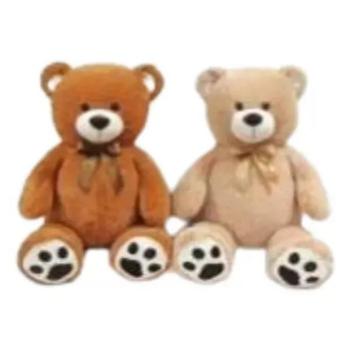 Óriás plüss maci szalaggal - 100 cm, többféle kép