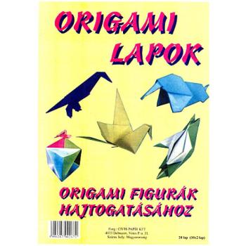 Origami lapok A/4-es méret 20db kép