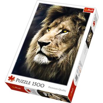 Oroszlán portré 1500db-os prémium puzzle - Trefl kép