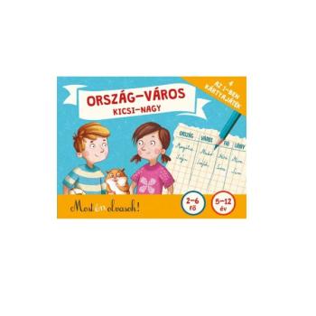 Ország-város, kicsi nagy kártyajáték kép