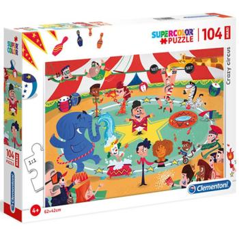 Őrült cirkusz 104db-os Maxi Puzzle - Clementoni kép