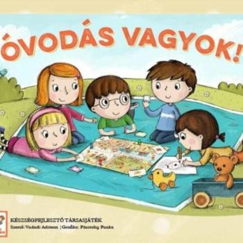 Óvodás vagyok! készségfejlesztő társasjáték kép